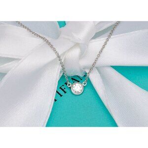 Tiffany & Co. Elsa Peretti “Diamonds By The Yard” Necklace Platinum 0.28 CT